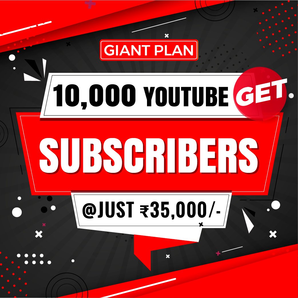 Get 10,000 YouTube Subscribers